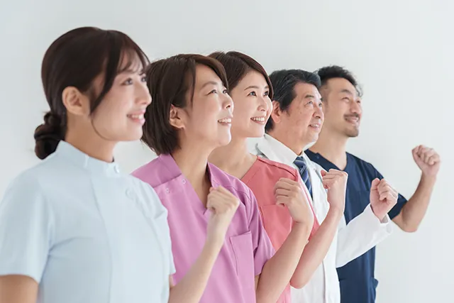 年代別の看護師たち