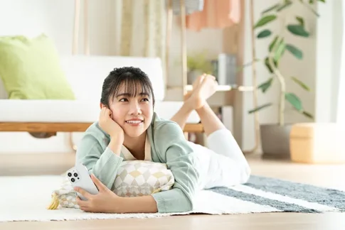 一人暮らしの女性
