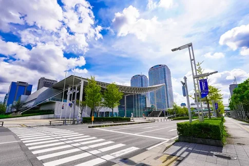千葉県の幕張メッセ