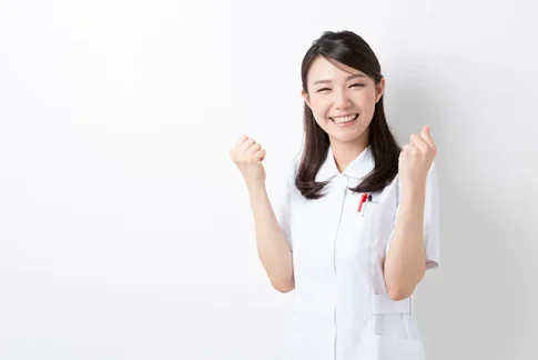 やる気にあふれる看護師