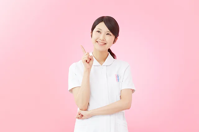 ひらめく看護師