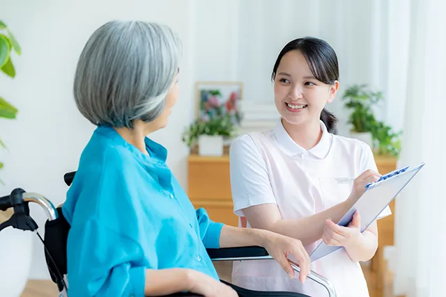 訪問看護の様子